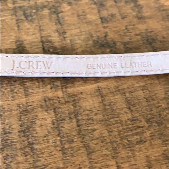 J. Crew Leather Skinny Belt, M - Picture 3 of 6